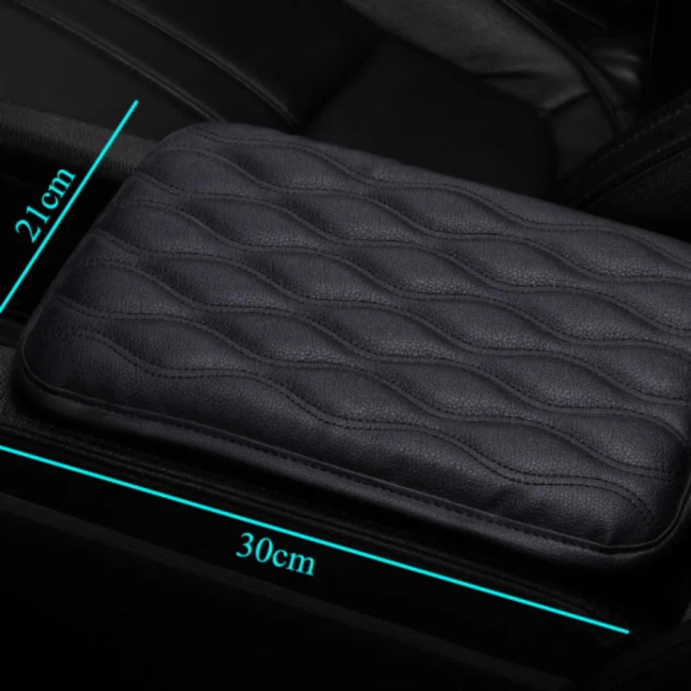 Nesting Box Pads Car Armrest Mats Leather Cars Armrest Mat Center Auto Armrests Boxs Cover Pad Leather Center Styling Interior