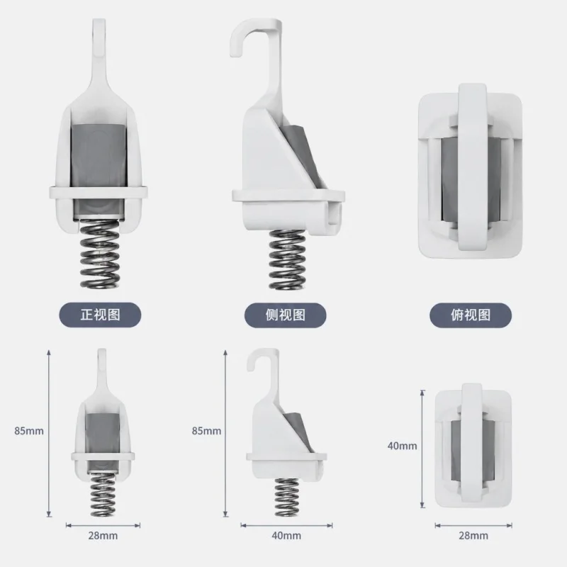C-PAP Hose Holder & Shower Rack Hook for Tube Cleaning Drying, Wall Mounted Hanger for CPAP Accessories, Space Saving Organize