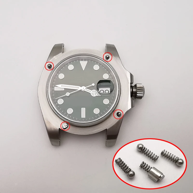 

1 sets Watch Bezels Inner Click Spring and Steel Balls Bezel Stop Switch For Submariner 116610,126610 Aftermarket Watch Parts