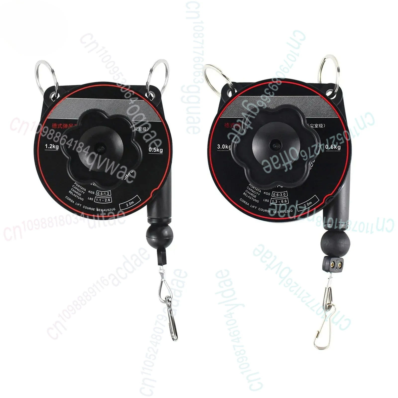 

Выдвижной пружинный балансир, регулируемый аксессуар для сборочной линии, прочный подвесной аксессуар для оборудования, от 0,5 до 1,2 кг