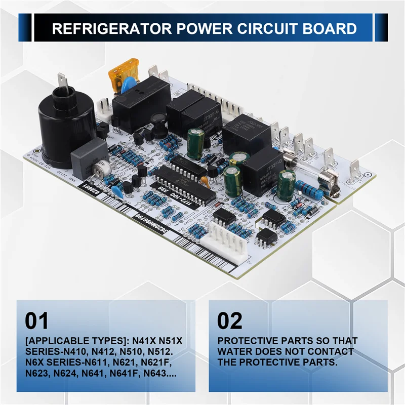MAKE-628661 N41X N51X N6X N8X N1095 시리즈용 냉장고 전원 회로 기판