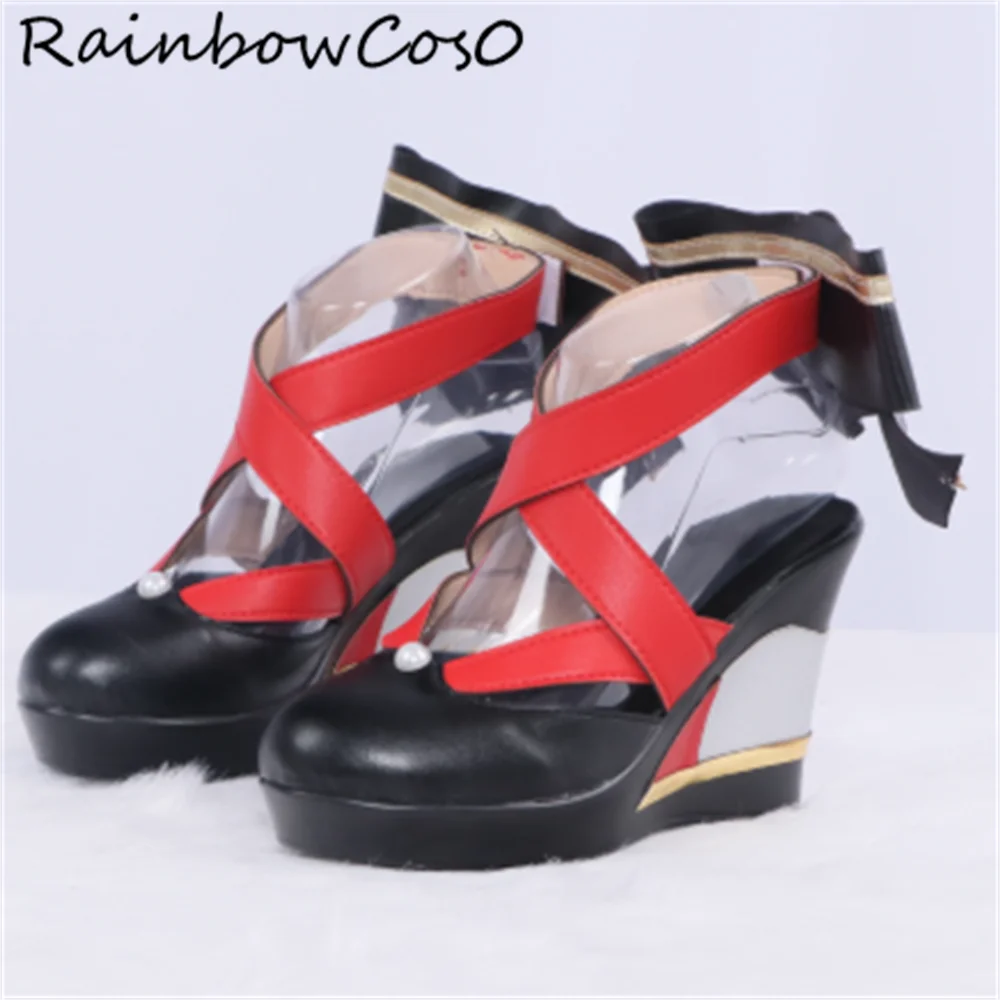 

Chiori Genshin Impact Обувь для косплея Сапоги Игра Аниме Вечеринка Хэллоуин RainbowCos0 W5233