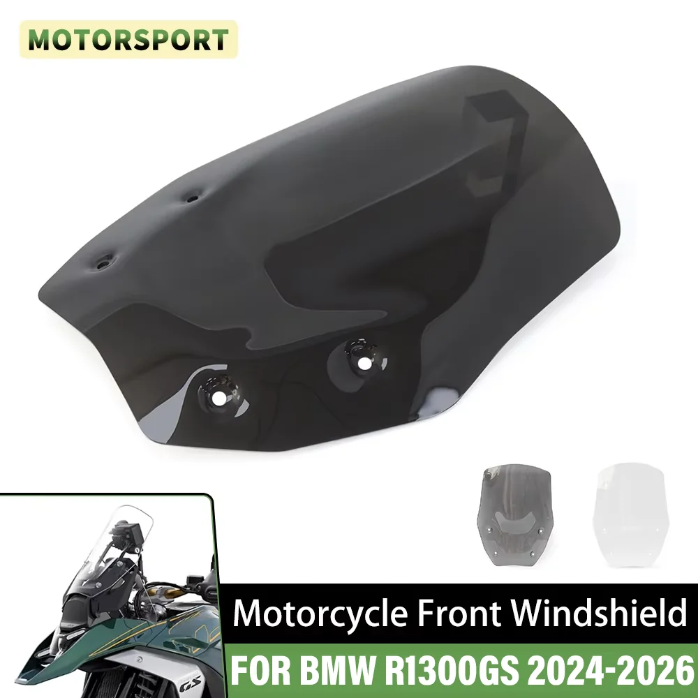 

Motorcycle Front Windshield For BMW R 1300 GS R1300GS R1300 GS 2024-2026 New Wind Deflectors R 1300GS Accessories Front Spoiler