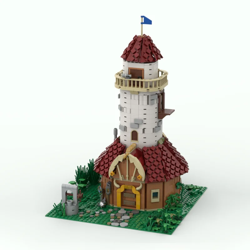 1519 قطعة MOC فايكنغ Watchout الفايكنجز نموذج اللبنات العمارة تجميع هدايا عيد الميلاد لعبة إبداعية عيد ميلاد الطوب #2