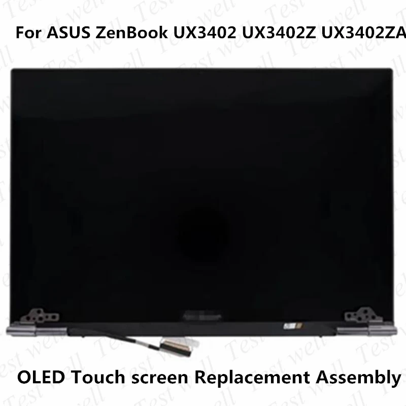 

Original 14.0 Inch For ASUS ZenBook UX3402 UX3402Z UX3402ZA OLED 2880X1800 Display Panel Touch screen Replacement Assembly