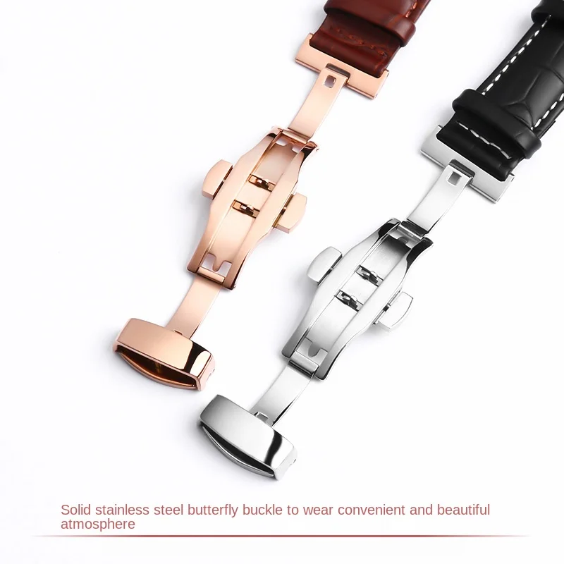 For LV Watch Raised Mouth for Louis Vuitton Tambour Q1121 Q114k Dedicated Watchband Cowhide watch strap Men Women with tools