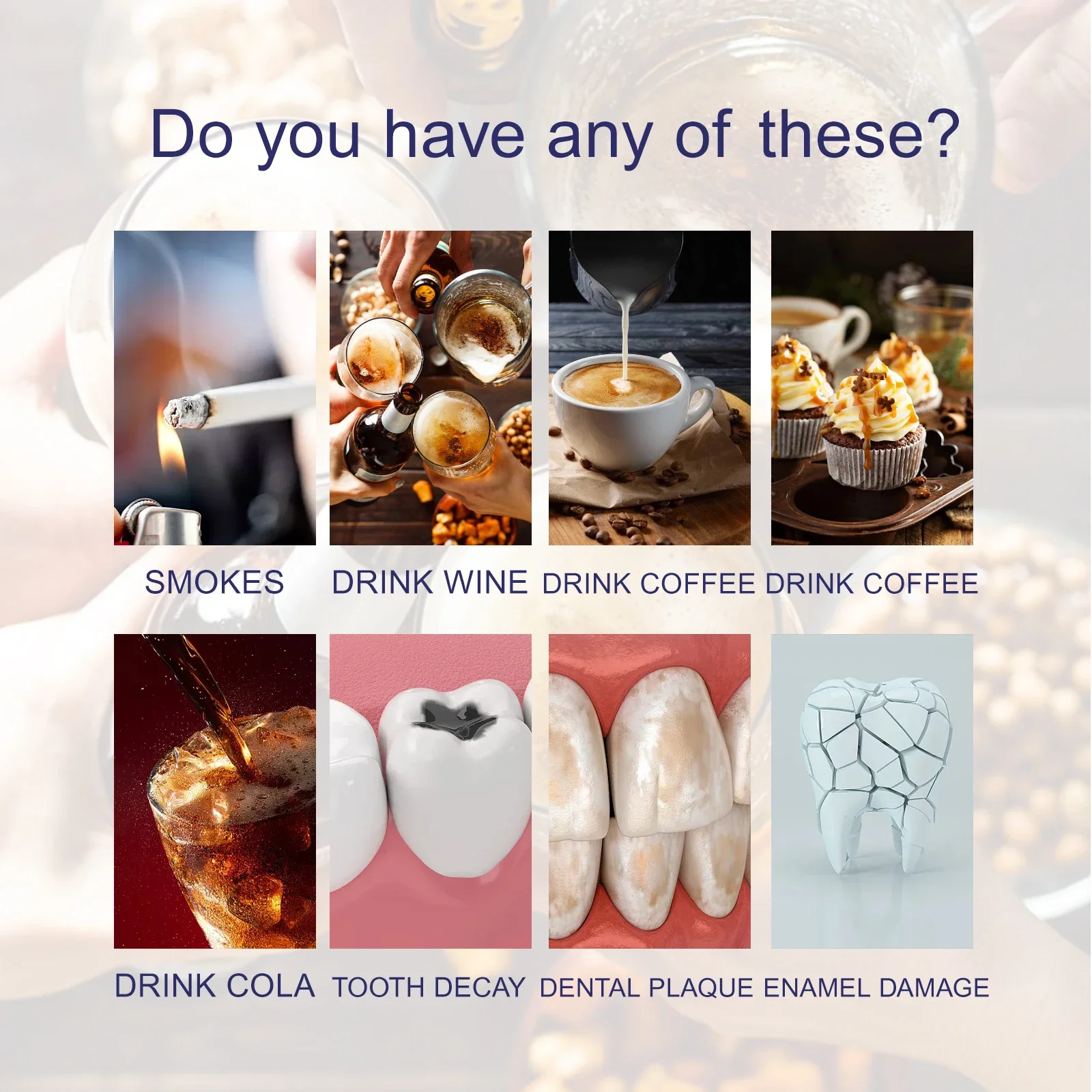 50 مللي معجون أسنان موس تنظيف الأسنان وصمة عار الفم الطازجة منتج العناية بالأسنان تبييض إزالة الأسنان الصفراء #5