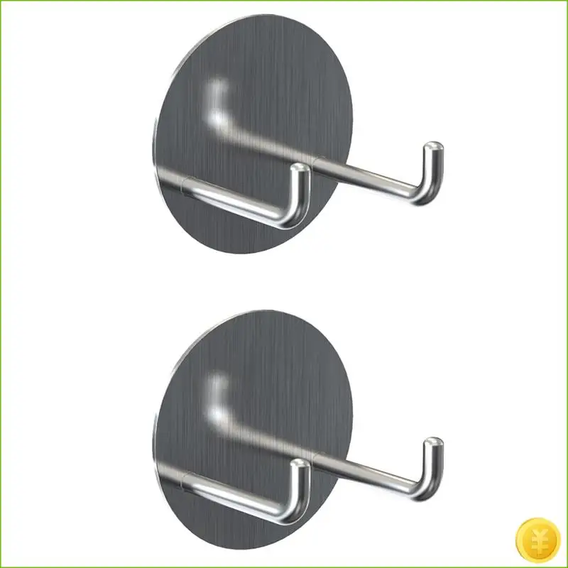 2Pc Coffee Portafilter Holder Wall Mount,Self Adhesive Espresso Portafilter Rack For 51/53/58Mm Portafilter