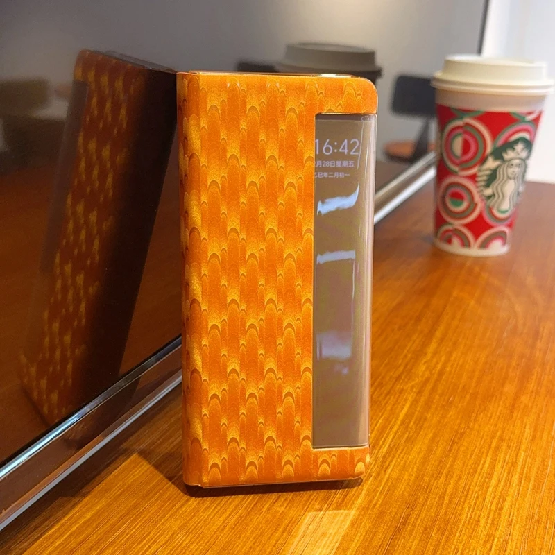 

Shiny Peacock Pattern for Honor Magic V Vs Case Flip Leather Case Protective Case