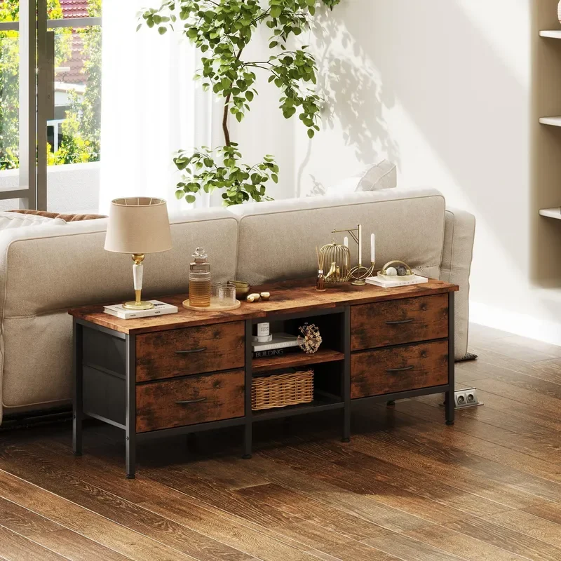 Modern Simple Living Room TV Cabinet Large Capacity Storage Unit Anti Dust Household Furniture Factory Direct Sale