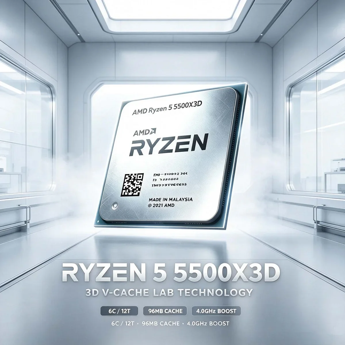 AMD Ryzen 7 7800X3D R7 7800X3D Gaming Desktop CPU 4.2GHz 8-Core 16-Thread AM5 Processor DDR5 120W
