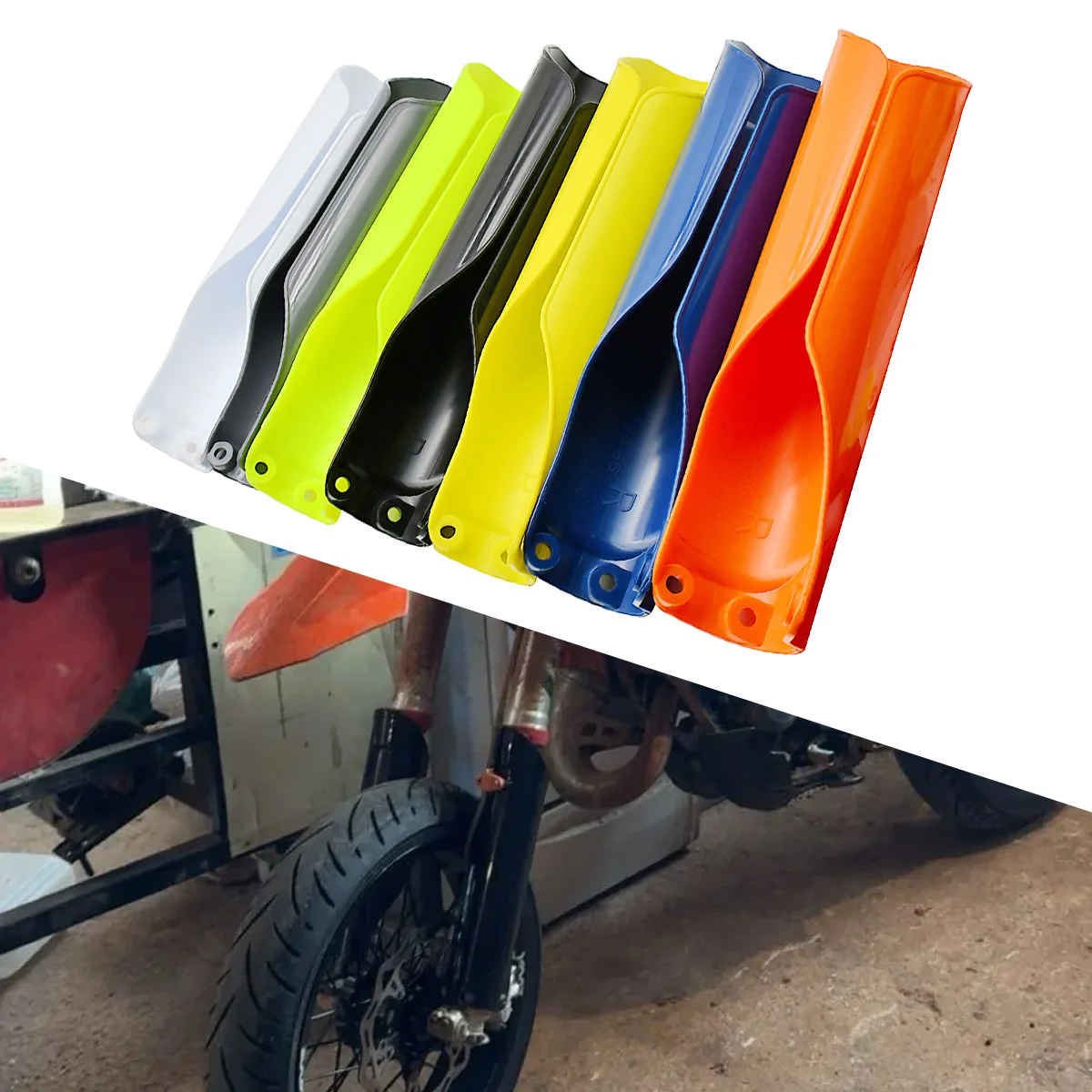 

Motocross Lower Fork Guards Protector Cover For KTM EXC EXC-F SX SX-F XC XC-F XC-W XCFW ​For GasGas ​EX/EC/MC 125-450 2021-2024