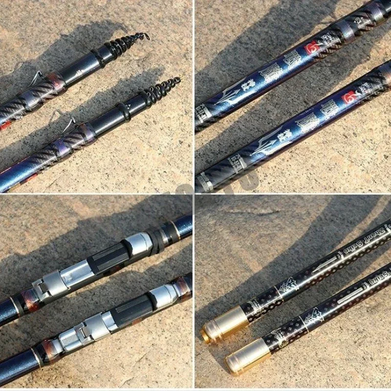 Combo Caña y Carrete Alto Carbono 4.5-10M – Ultraligera para Río - imagen 2