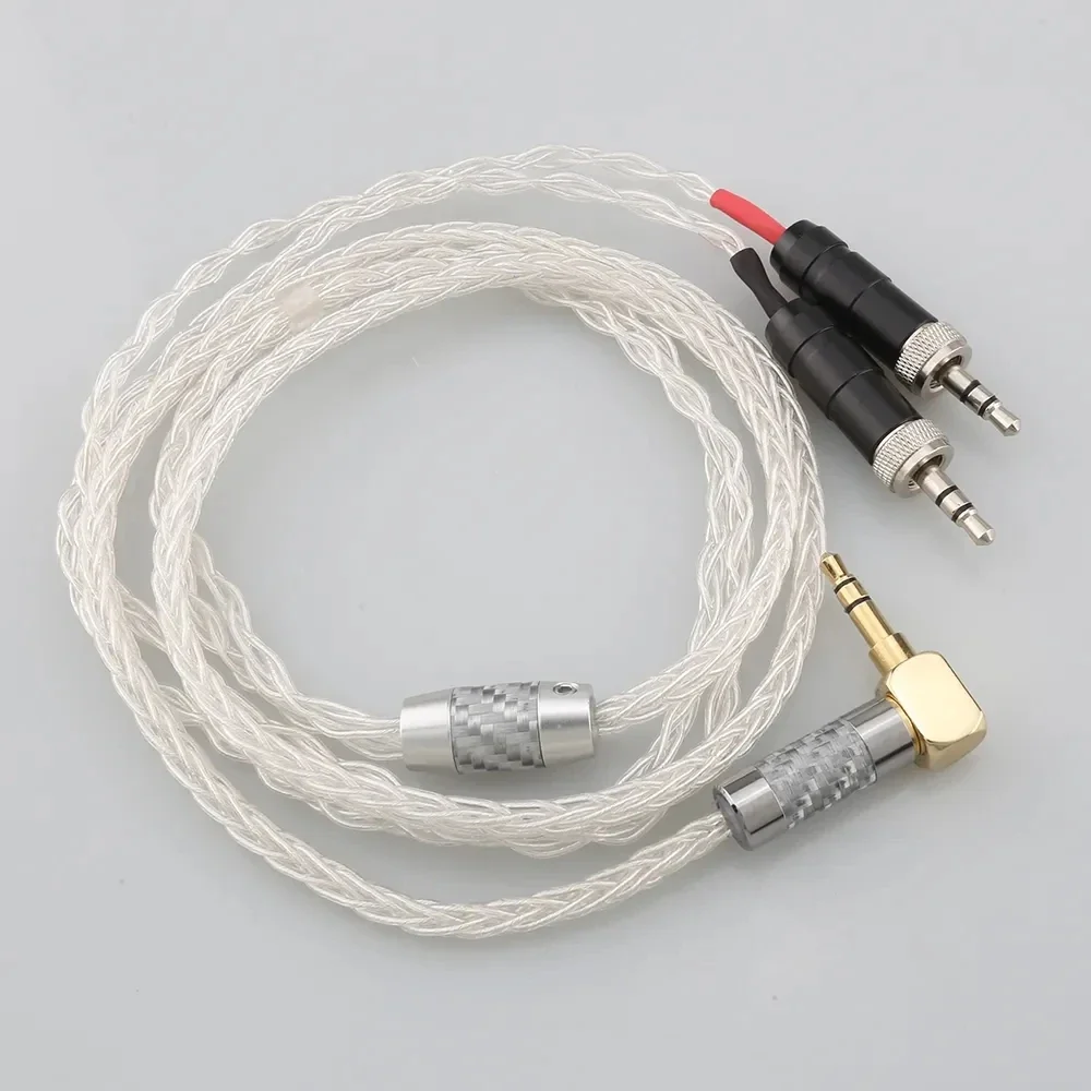 

4,4 мм XLR 2,5 мм 3,5 мм 99% чистое серебро 8-жильный кабель для наушников Sony MDR-Z1R MDR-Z7 MDR-Z7M2 с винтом для фиксации
