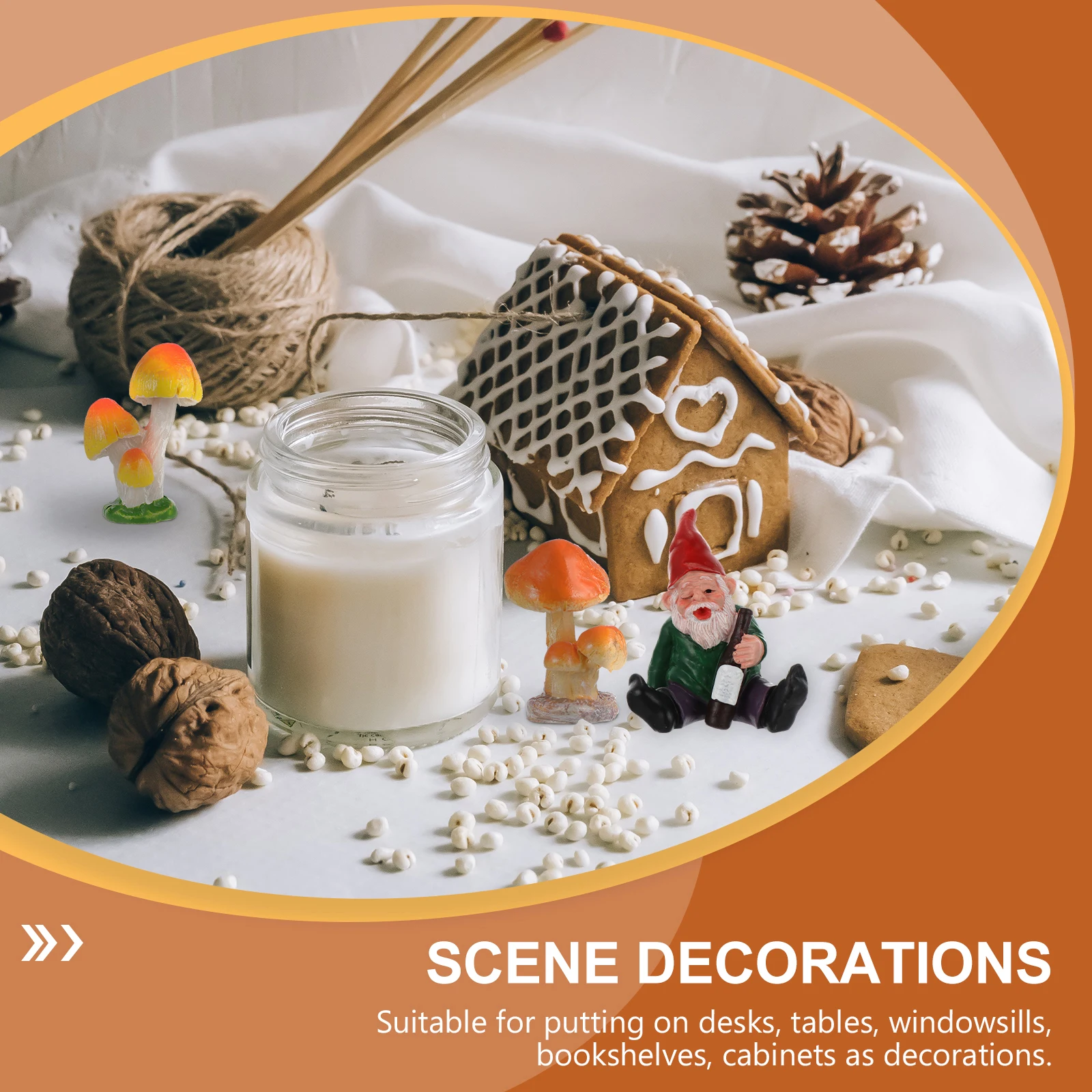 

1pc Resin Crafts Novel Funny Garden Decor Lawn Gnome Statues Outdoor Ornaments Resin Craft Gifts Miniature Scene Decorations