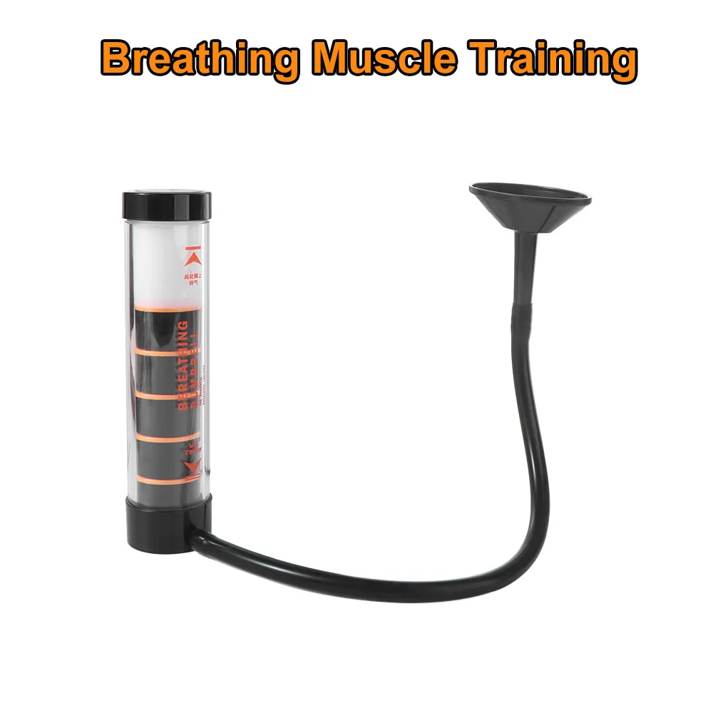 

Тренажер для мышц с сопротивлением, дыхание, гантели, тренажер для здоровья, тренажер для грунта, респиратор для легких, регулируемый