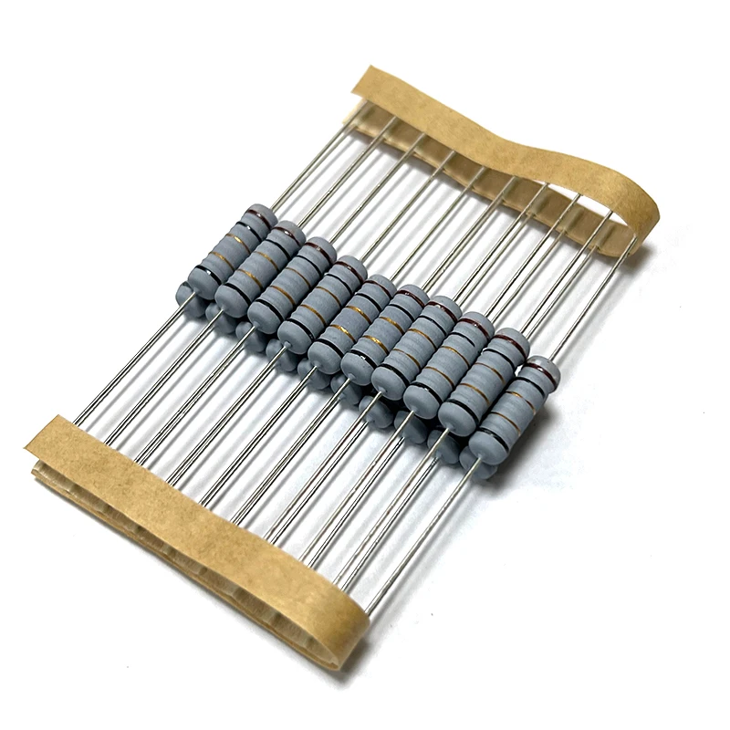 2W Wirewound Fuse Resistance Accuracy 3W 5% 0.1R 0.15R 0.22R 0.33R 0.47R 0.5R 1R 2.2R 3.3R 4.7R  0.1 0.15 0.22 0.33 Ohm Ω