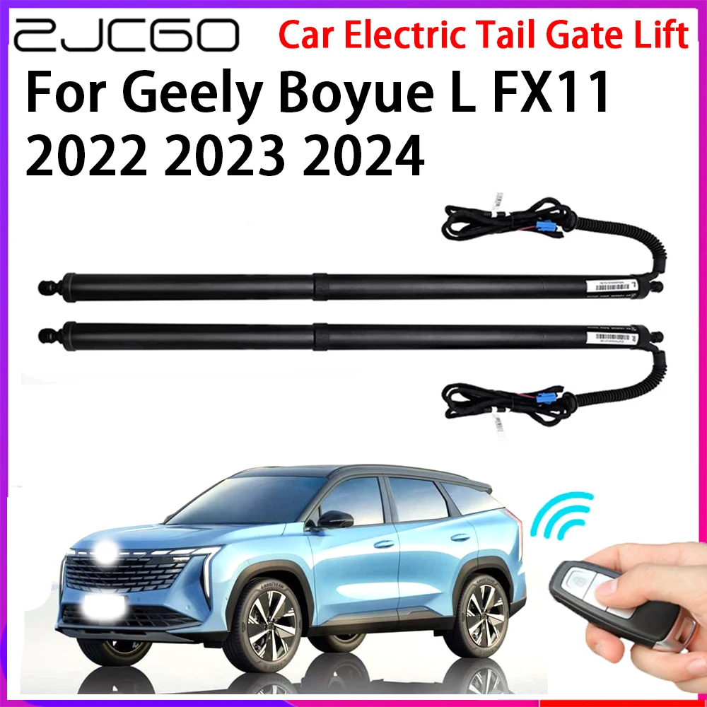 

ZJCGO Car Automatic Tailgate Lifters Electric Tail Gate Lift Assisting System for Geely Boyue L FX11 2022 2023 2024