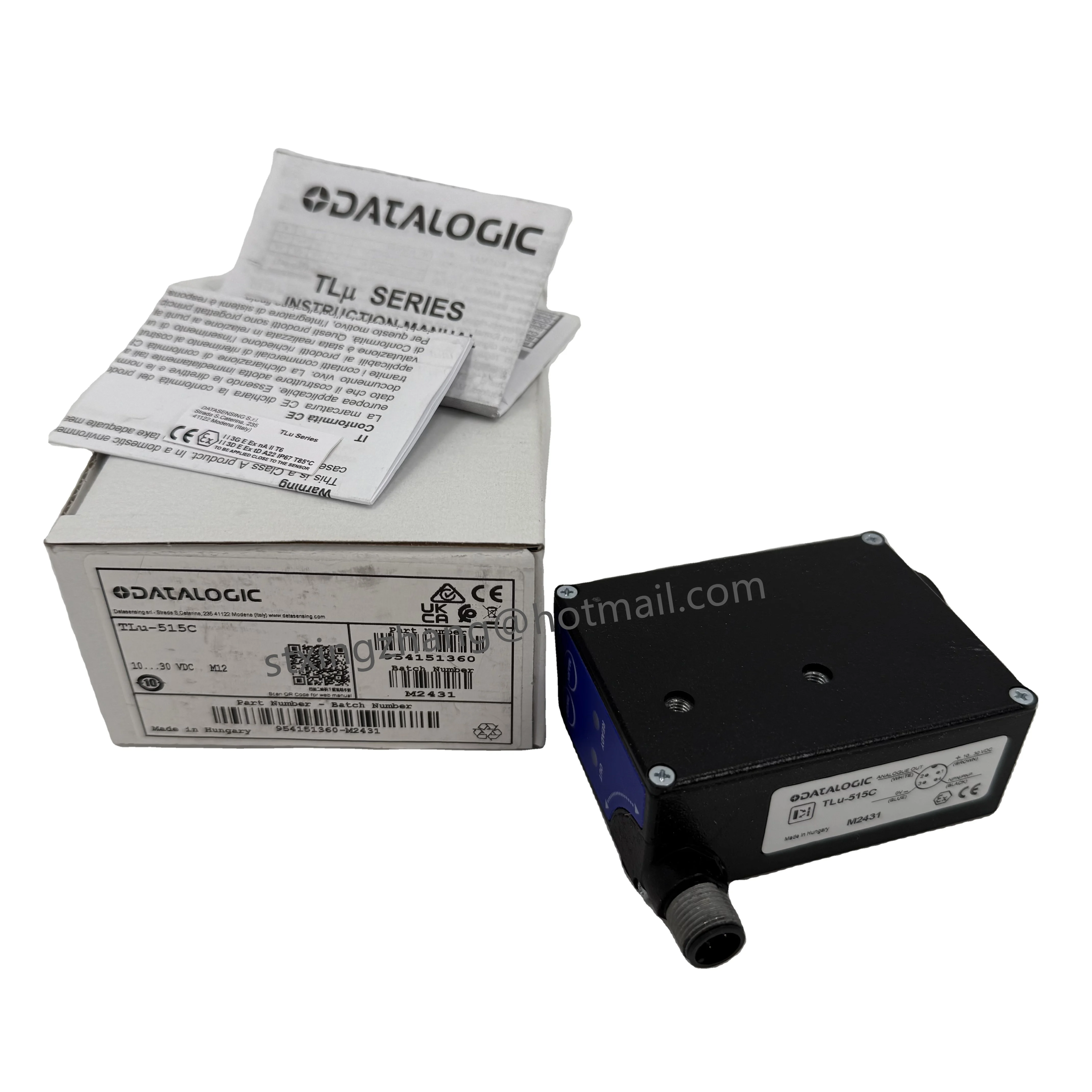 

Data logic TLU-515C Color Mark SENSOR Output type 1 PNP output / 1 NPN output