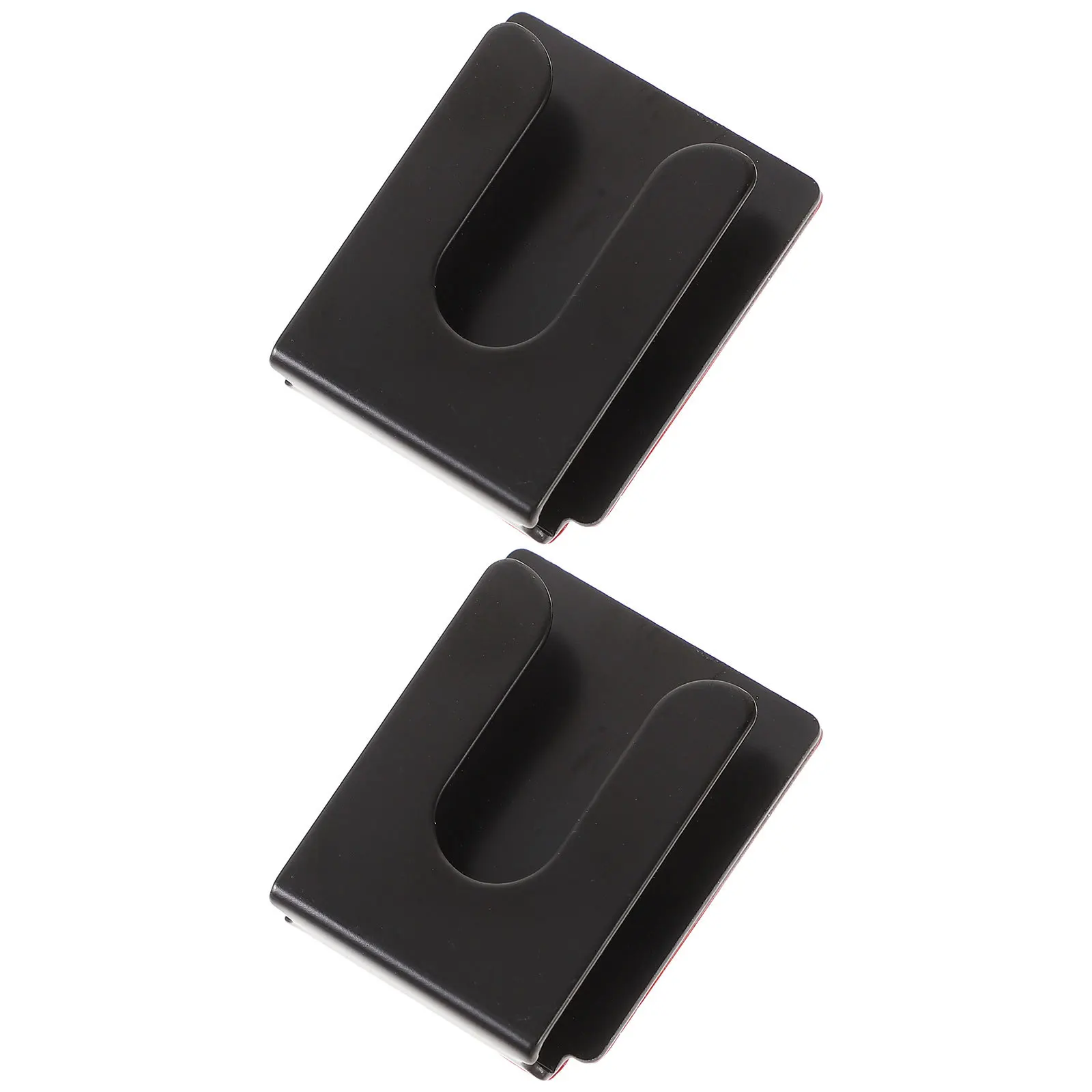 

2Pcs Universal Metal Mic Holders Car Microphone Hangers Strong Load-Bearing Easy Installation Portable Professional Accessories