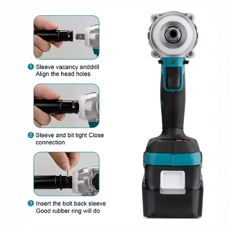 

DTW285 ⛏️ 18 В инструменты Makita ударный гайковерт машина бесщеточный аккумуляторный электрический гаечный ключ электроинструменты перезаряжаемая батарея Makita