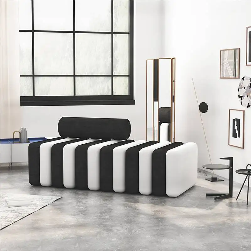 Creative Sofa Stool Luxury Shoe Changing Stool Clothing Store Rest Long Bench Living Room Rectangular Sofa Stool Bed End Stool