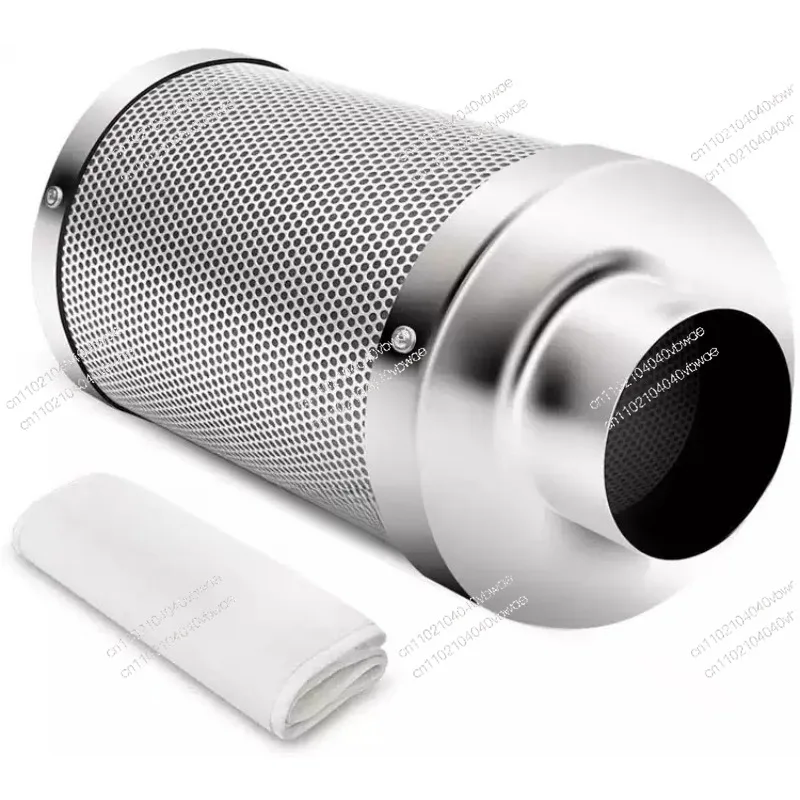 Export 4 inch 6 inch 8 inch greenhouse plant tent pipe barrel type, activated carbon air filter, purifier