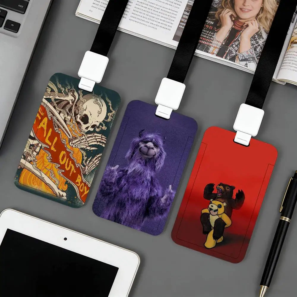 

F-Fall O-Out B-Boy Band Card Holder ID Card Holders Bank Cards Student Bus Passes Work Permits Accessories And Gifts