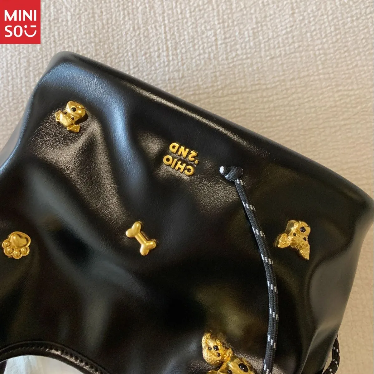 Miniso Hyde Park Bread Dog Tote Bag, Cute Animal Crossbody & Shoulder Bag for Women