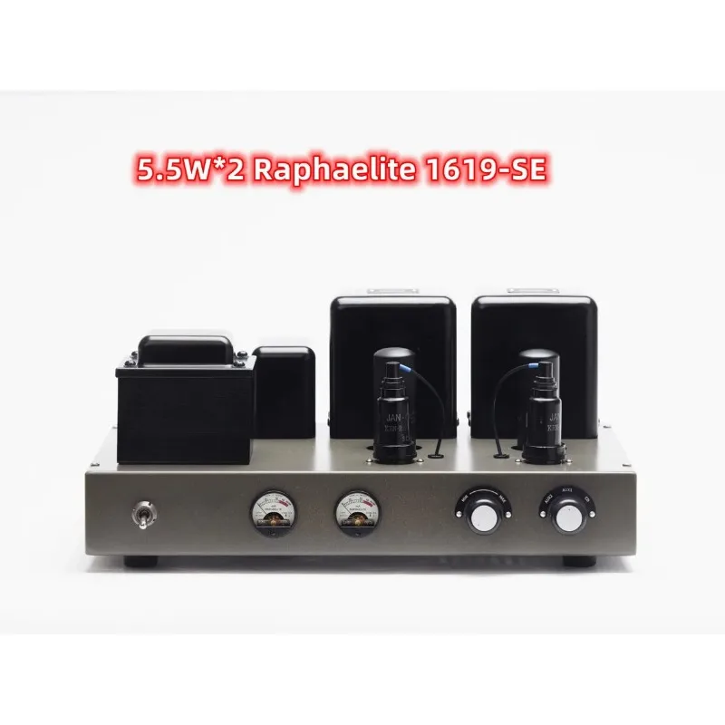 5.5W*2 Raphaelite Customized Models 1619-SE Single Ended Biliary Machine 15HZ~40KHZ ，1619*2 、6J7*2、5T4*1