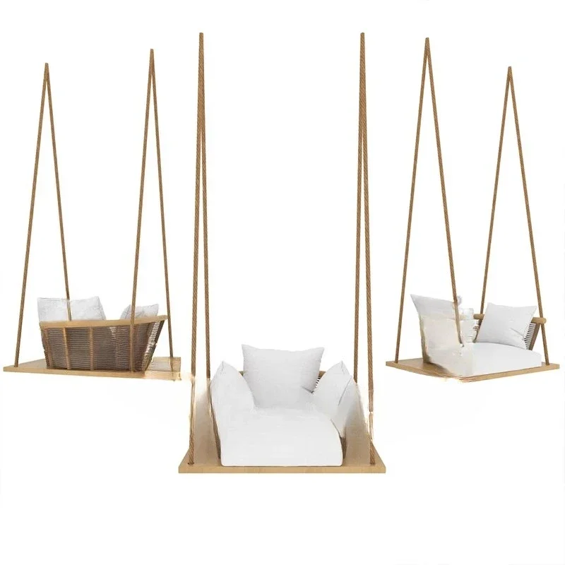 

Hanging Chair Swing Indoor Adult Hanging Basket Rattan Chair Nordic Balcony