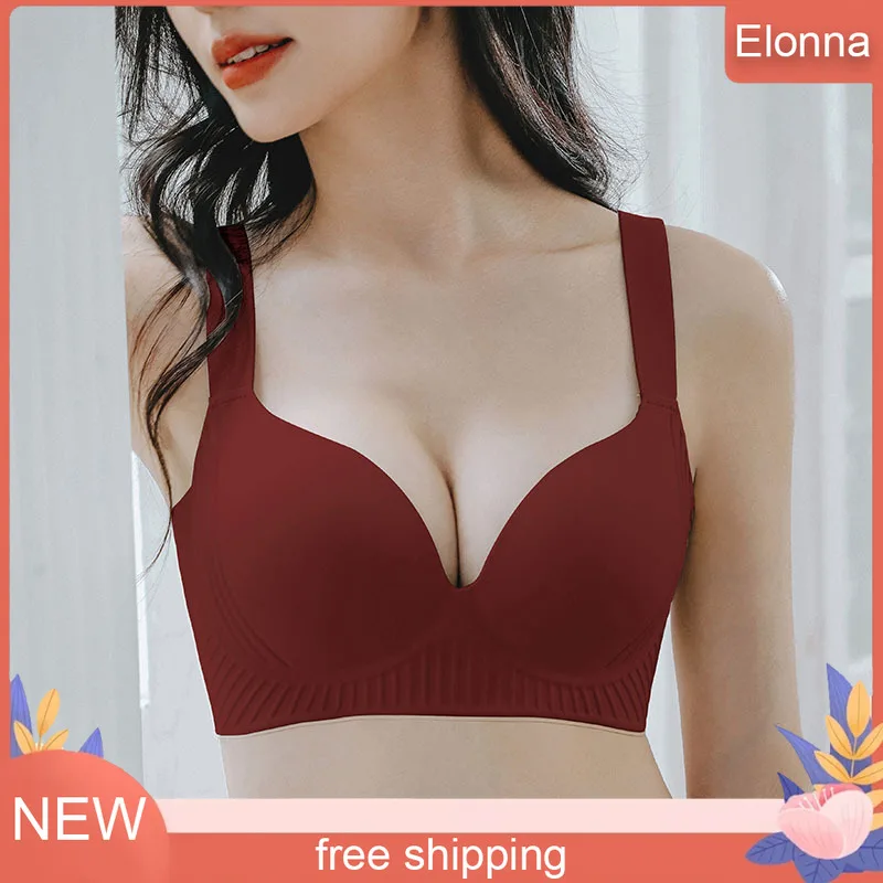

Large breasts and small breasts underwear for women adjustable shape plush breasts top breasts ultra-thin sexy large size wom