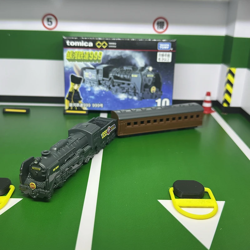 Takara Tomy Tomica Premium Unlimited 10 Galaxy Express 999, vehículo de aleación, modelo de Metal fundido a presión, juguetes de regalo de Navidad para niños