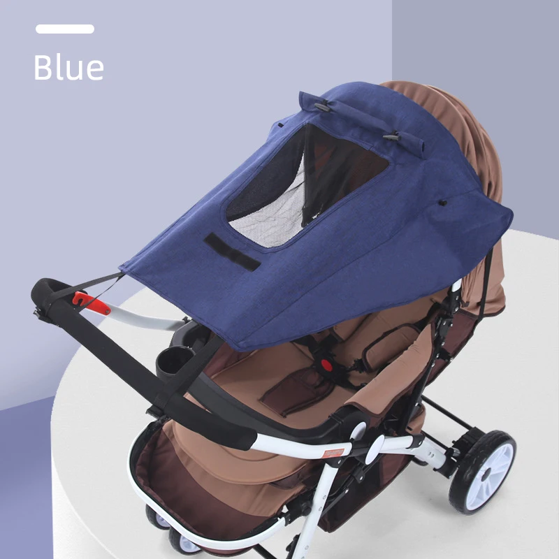 Universele Kinderwagen Accessoires Zonnescherm Uv-bescherming Zonnescherm Vervoer Luifel Cover Voor Kinderwagens Zuigelingen Autostoel Zonneklep