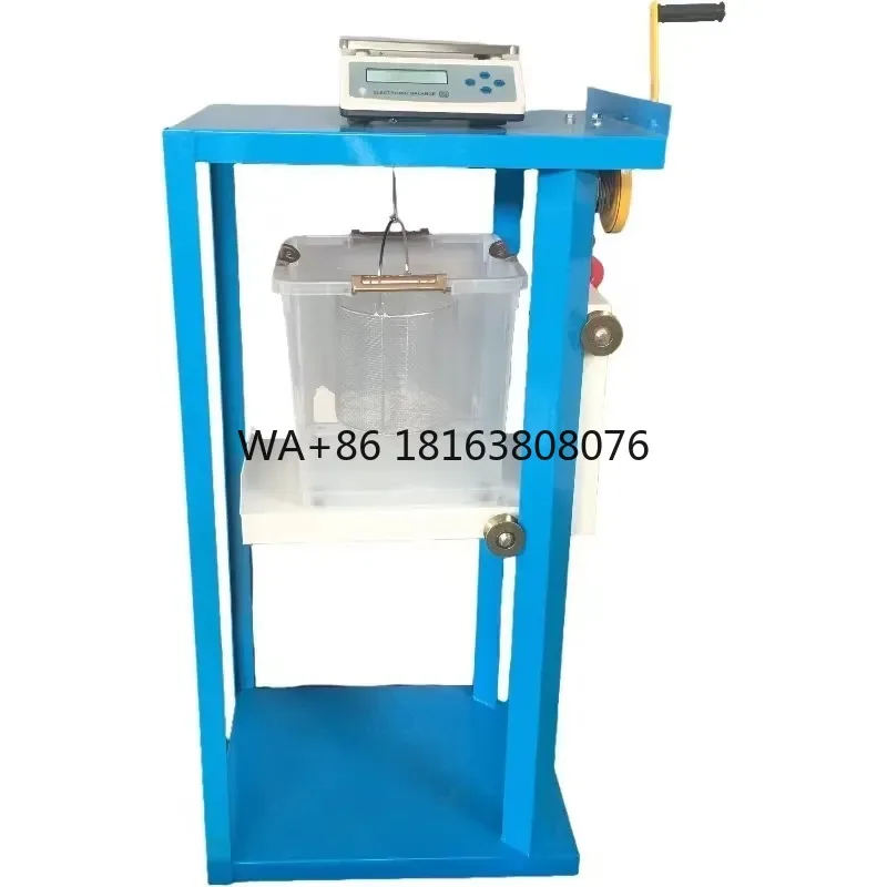 Specific Gravity Frame Apparatus Bench Buoyancy Balance Steel Construction Electronic Power High Accuracy