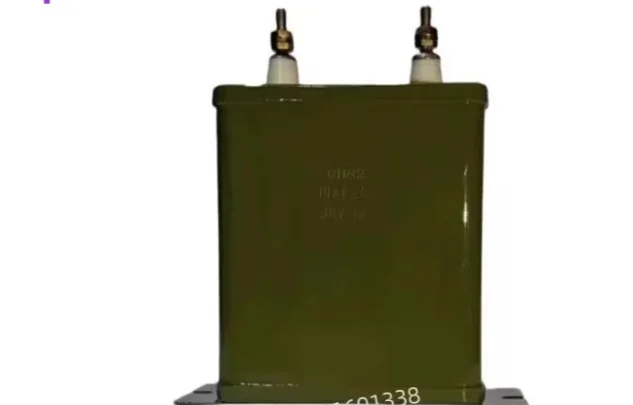Oil immersed capacitor, high-voltage metalized paper dielectric capacitor, CH82 type, 3KV10UF, 3000V10UF