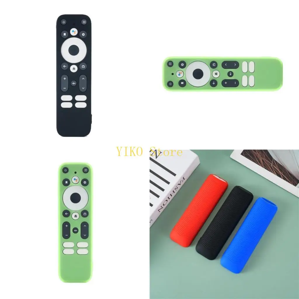 K32C Silicone Protective Cover for ONN 2K FHD Remote AntiSlip Shockproof Easy to Clean Protectors