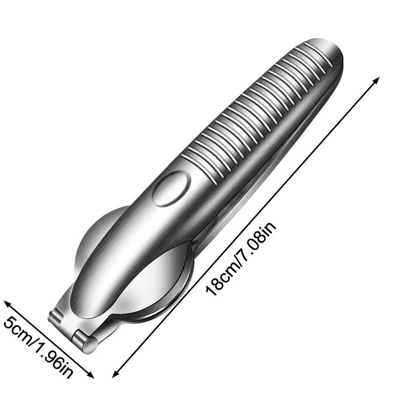 Abridor de castañas Cascanueces, Clip de castaño Cascanueces portátil, Acero inoxidable 304, Clip de castaño Cascanueces mejorado