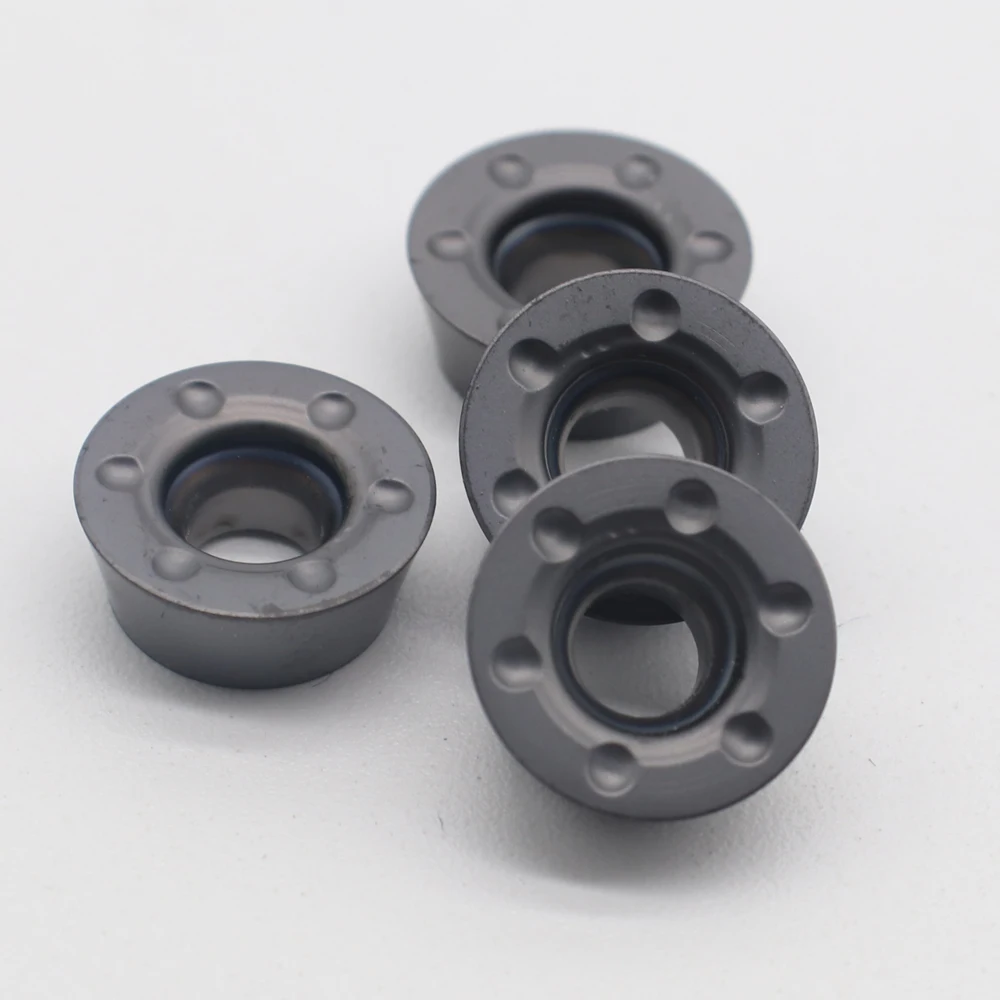 10Pcs  RPMT1204-WL Milling Carbide Insert Lathe Parts Tool  Milling Tool  CNC Lathe RPMT Turning Blade