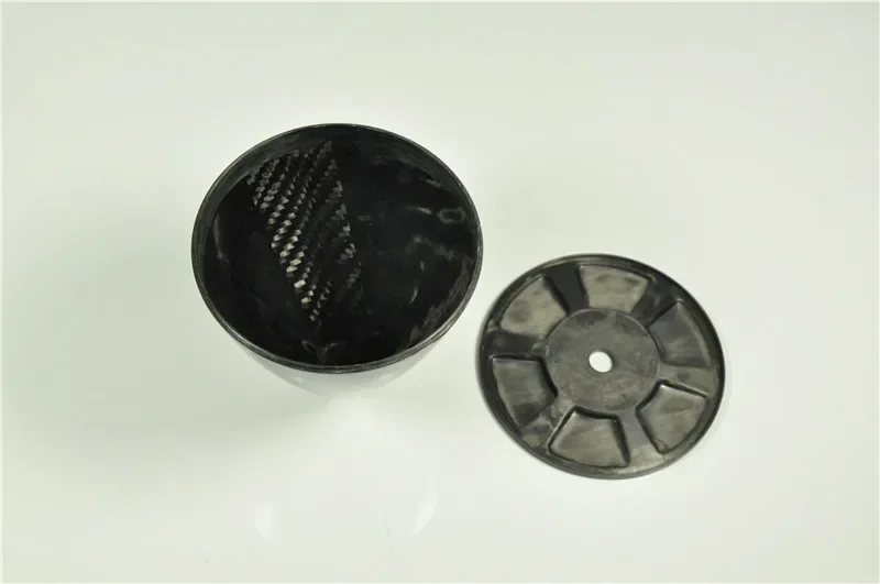 Spinner en fibre de carbone modèle RC, sans bouche avec plaque arrière, traitement 3K, multi-taille, 1 pièce