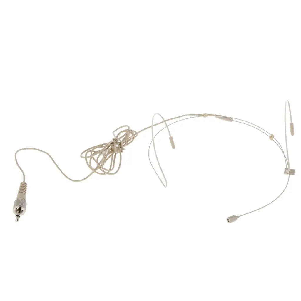 Microphone 3.5mm Headworn Head-Mounted Mic, Cable 1.2m/3.93ft