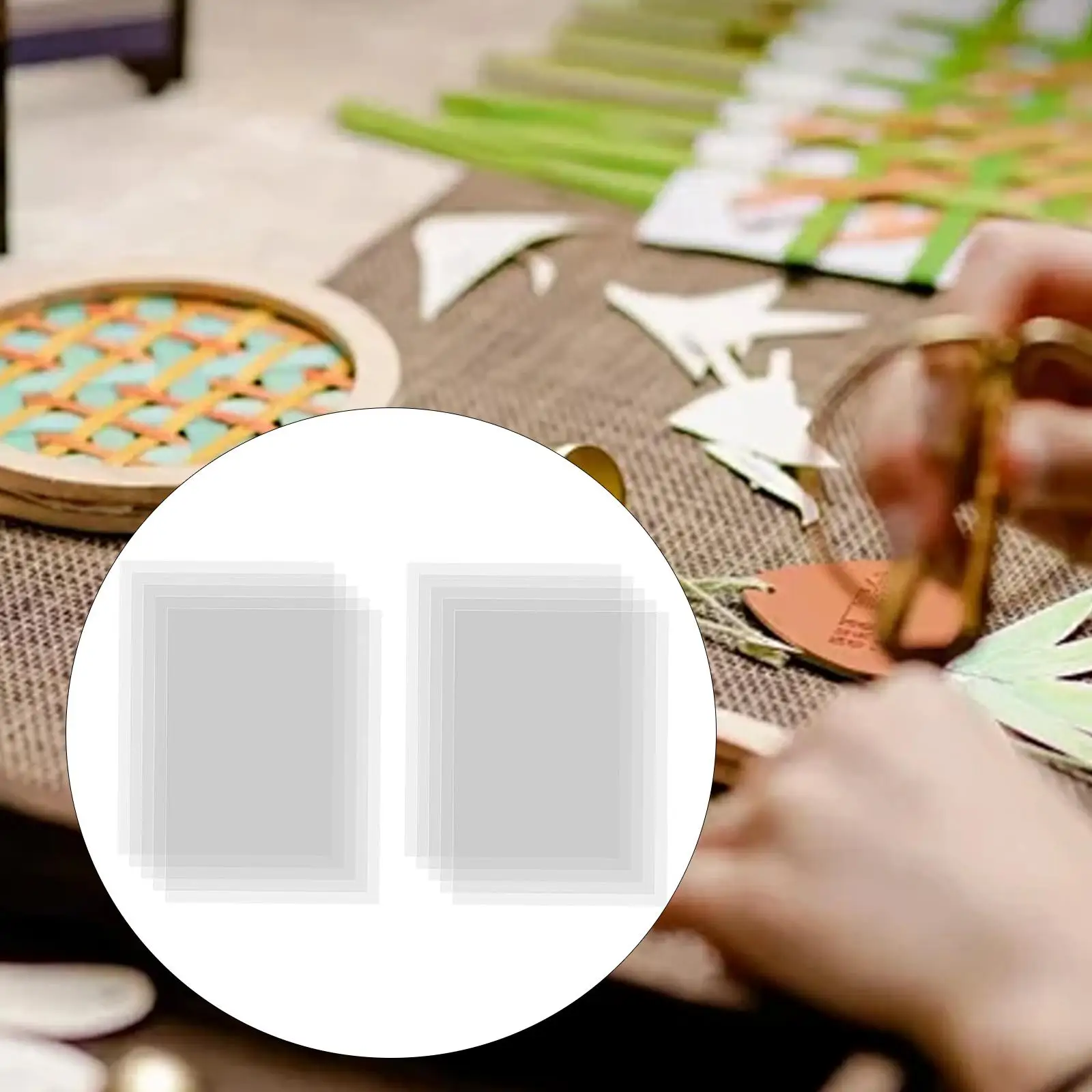 Transparent Stencil Sheet Blank Template Clear Acetate Sheets for Large Format Craft Painting and Photo Album Art