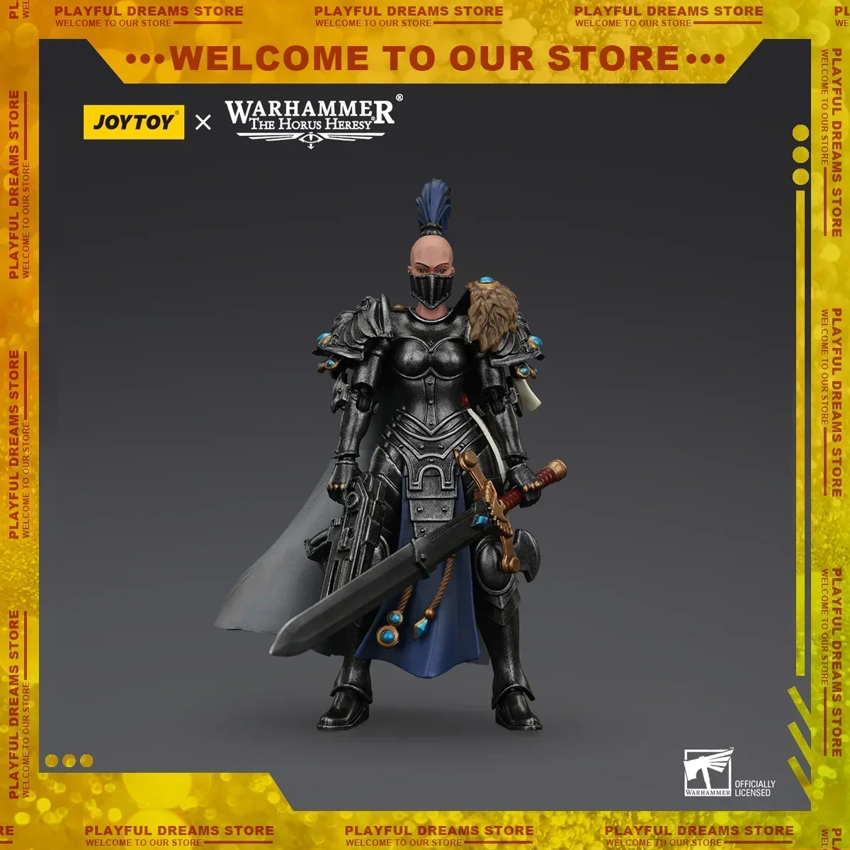 [Presale] Joytoy 1/18 Warhammer The Horus Heresy Anime Figure Sisters of Silence Gk Figure Model Sisters of Silence Statue