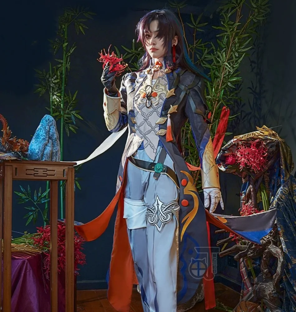 

COWOWO Honkai: Star Rail Blade Men Cosplay Costume Cos Game Anime Party Uniform Hallowen Play Role Clothes Clothing