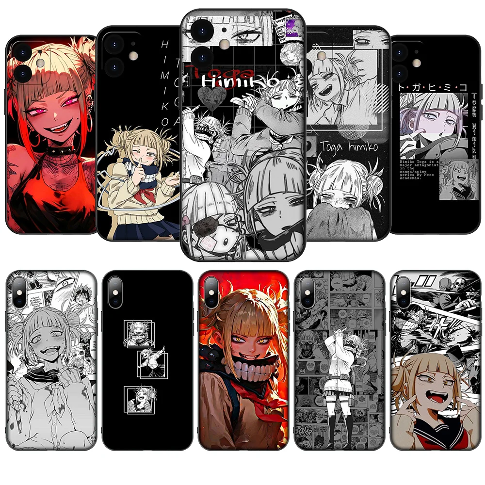 HA15 Anime Himiko Toga Soft Case for Xiaomi Redmi 13 12C 12 10C 10 9C S2 10 9T 10A 9C 9A 9 8A 8 7A 7 6A 6 Pro NFC