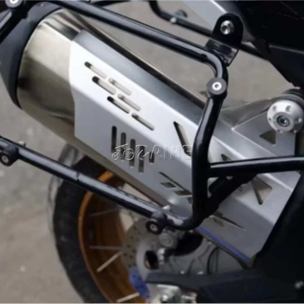 

Motorcycle Exhaust Pipe Heat Shield Cover Muffler Protector Guard Accessories For Benelli TRK702X TRK702 X TRK 702 X 2022-2026