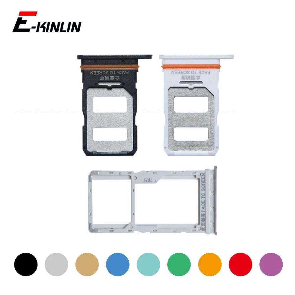 Micro SD Sim Card Tray Socket Slot Adapter Connector Reader For XiaoMi Redmi Note 11 11T Pro Plus 4G 5G Container Holder Parts