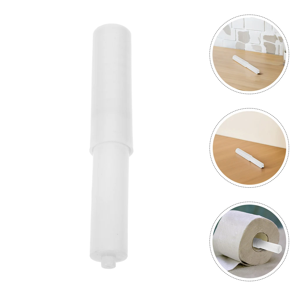 

Paper Rack Roller Replacement Retractable Reel Supplies Spring Loaded Toilet Holder