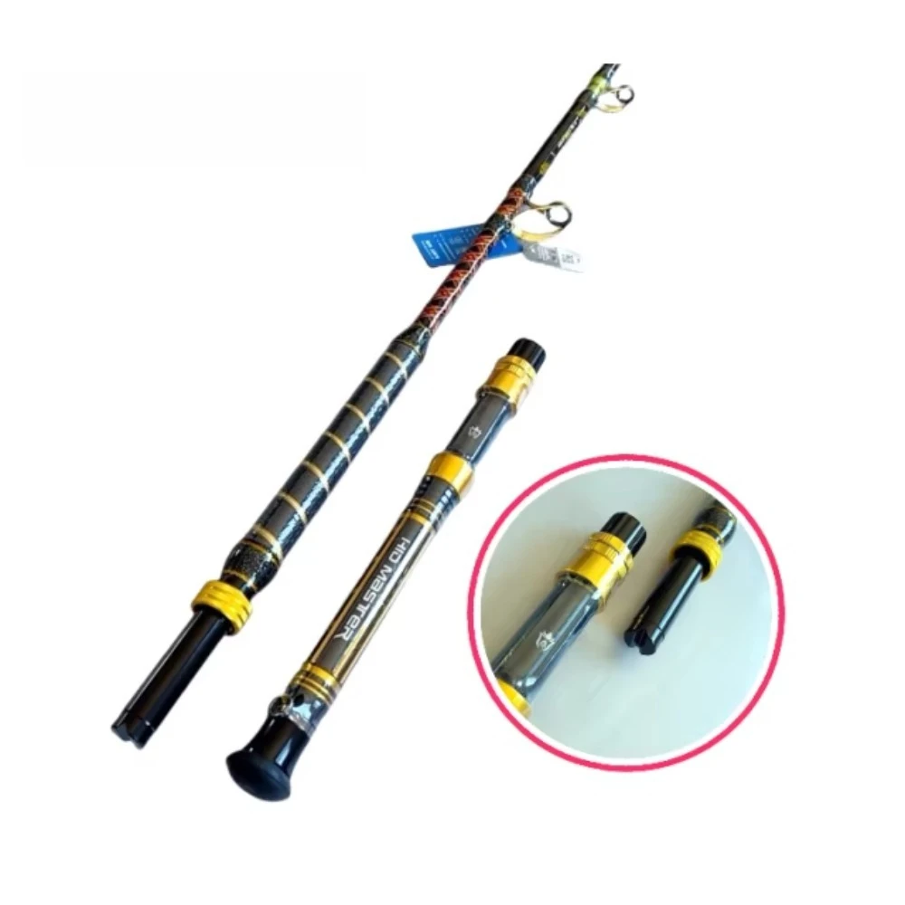 

High Quality Carbon Fiber Fishing Rod Fast Action Senior Rod for Saltwater 200g-600g Lure Weight Composite Handle