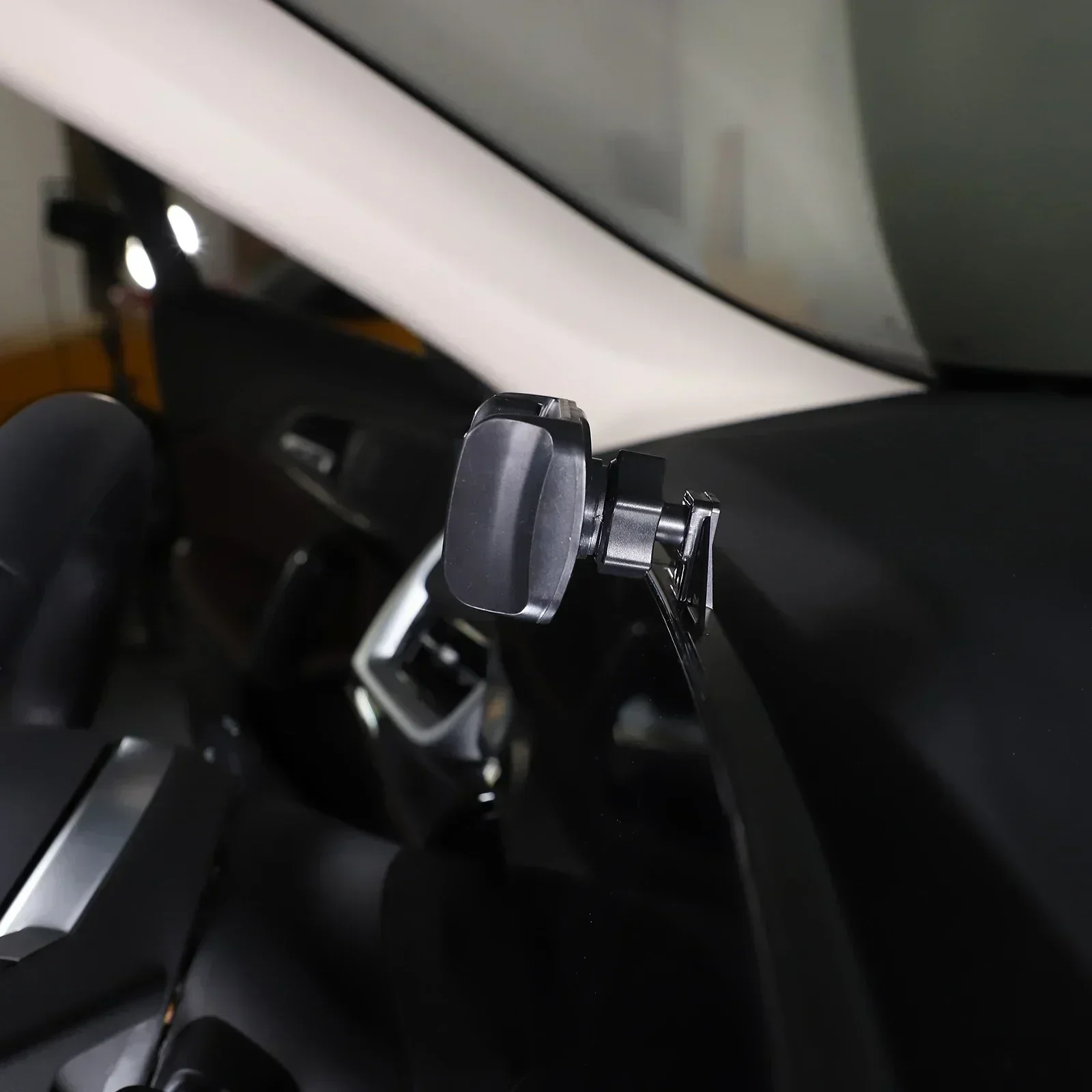 لسيارات BMW X1 IX1 U11 2023-2025 اكسسوارات السيارات ABS حامل هاتف السيارة الأسود شاشة قاعدة ثابتة الملاحة قوس شحن لاسلكي